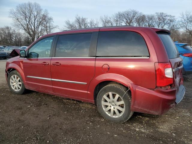 2C4RC1BG3GR214785 - 2016 CHRYSLER TOWN & COU TOURING RED photo 2