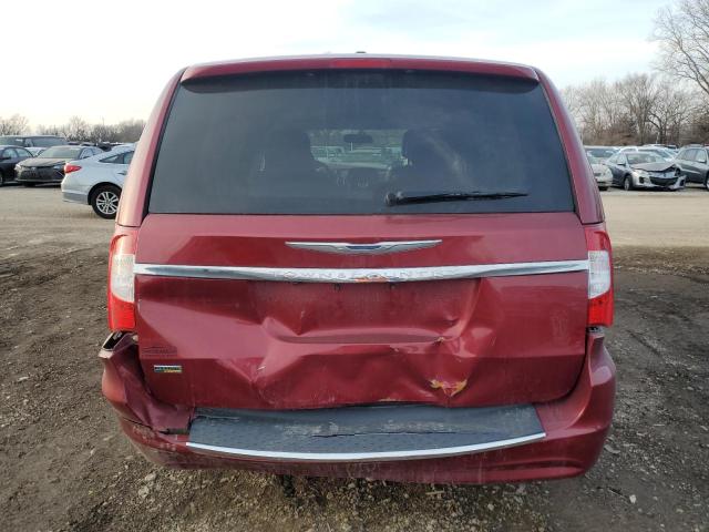 2C4RC1BG3GR214785 - 2016 CHRYSLER TOWN & COU TOURING RED photo 6