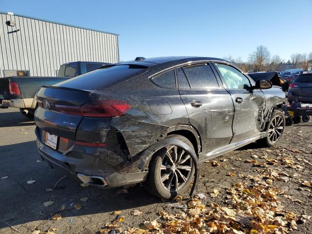 5UX33EX03S9W25691 - 2025 BMW X6 XDRIVE40I BLACK photo 3