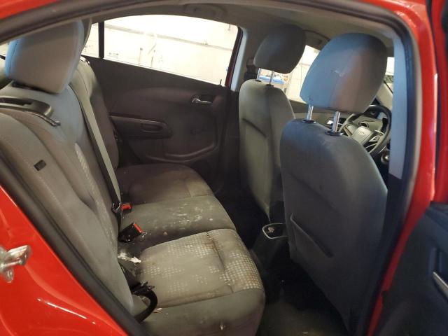 1G1JA5SG7E4100050 - 2014 CHEVROLET SONIC LS 红色 照片 10