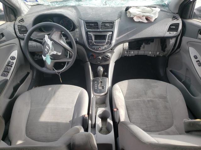 KMHCT4AEXGU012726 - 2016 HYUNDAI ACCENT SE GRAY photo 8