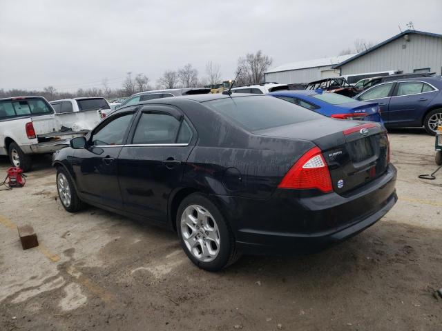 3FAHP0HA2AR406817 - 2010 FORD FUSION SE BLACK photo 2