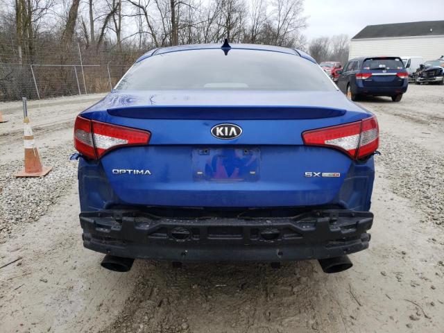 5XXGR4A6XDG093502 - 2013 KIA OPTIMA SX BLUE photo 6