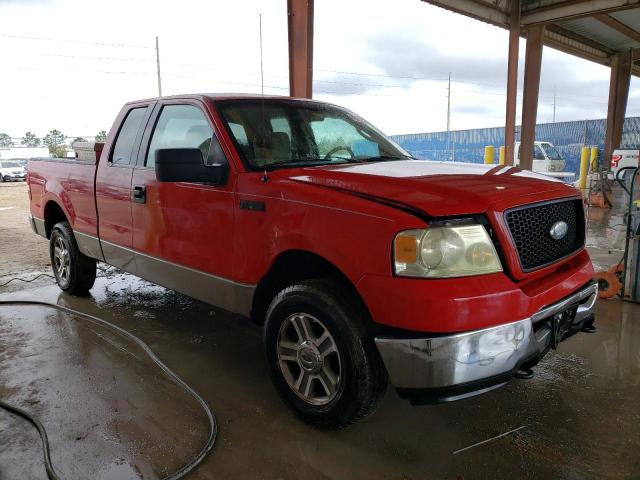 1FTPX14V86FB74331 - 2006 FORD F150 RED photo 4