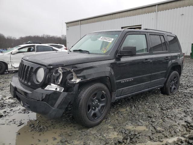 1C4NJRBBXED623647 - 2014 JEEP PATRIOT SPORT BLACK photo 1