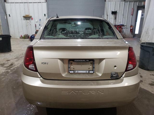 1G8AJ55F07Z161069 - 2007 SATURN ION LEVEL 2 ოქროსფერი ფოტო 6
