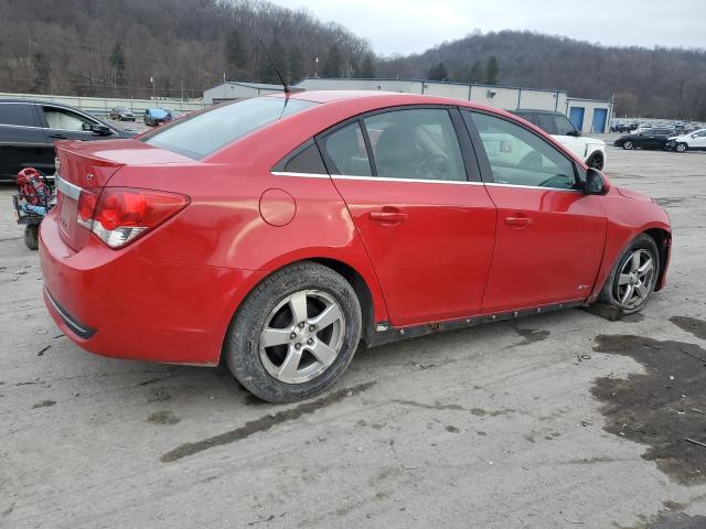 1G1PF5SC0C7141477 - 2012 CHEVROLET CRUZE LT RED photo 3