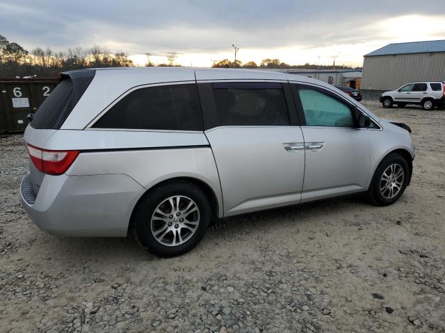 5FNRL5H64BB098975 - 2011 HONDA ODYSSEY EXL SILVER photo 3