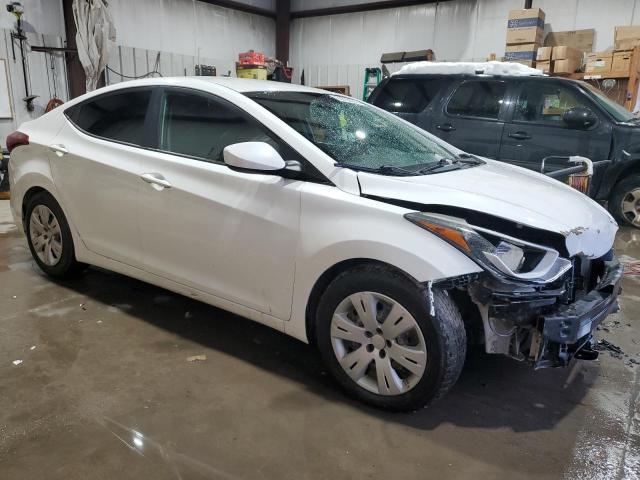 5NPDH4AE0EH481535 - 2014 HYUNDAI ELANTRA SE WHITE photo 4