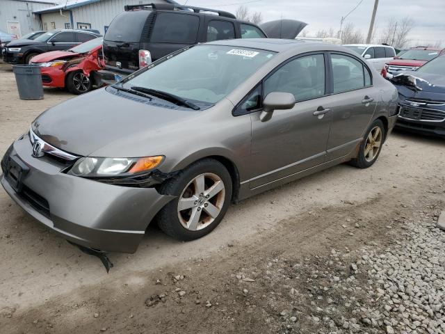 JHMFA16896S005008 - 2006 HONDA CIVIC EX GRAY photo 1