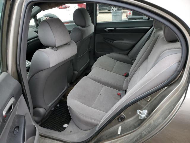 JHMFA16896S005008 - 2006 HONDA CIVIC EX GRAY photo 10