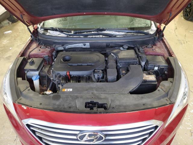 5NPE24AF1GH364015 - 2016 HYUNDAI SONATA SE RED photo 11