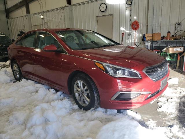 5NPE24AF1GH364015 - 2016 HYUNDAI SONATA SE RED photo 4