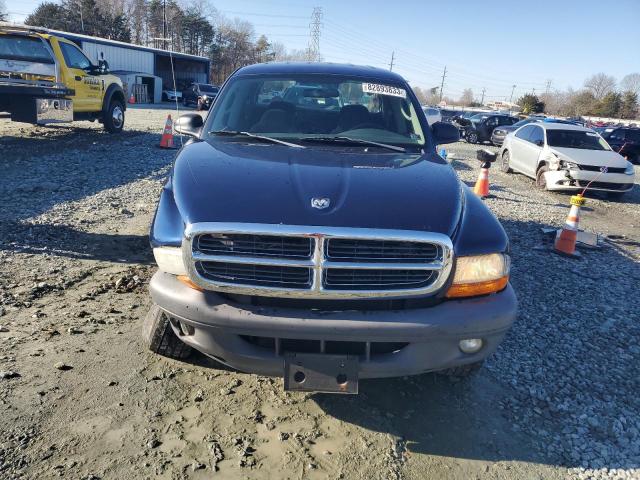 1D7HG38K14S712166 - 2004 DODGE DAKOTA QUAD SPORT BLUE photo 5