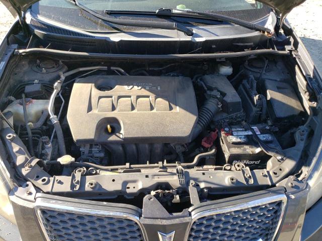 5Y2SP6E8XAZ402420 - 2010 PONTIAC VIBE GRAY photo 11