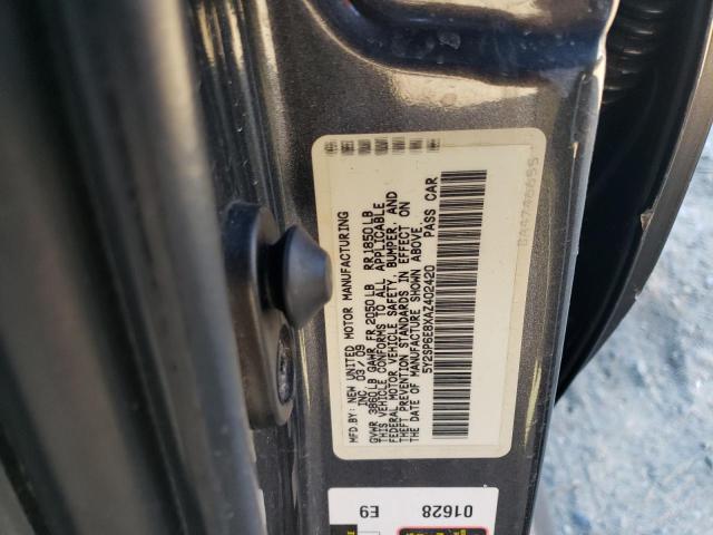 5Y2SP6E8XAZ402420 - 2010 PONTIAC VIBE GRAY photo 13