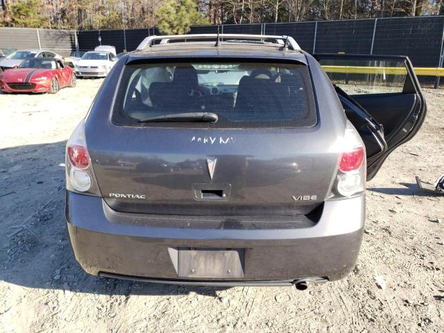 5Y2SP6E8XAZ402420 - 2010 PONTIAC VIBE GRAY photo 6