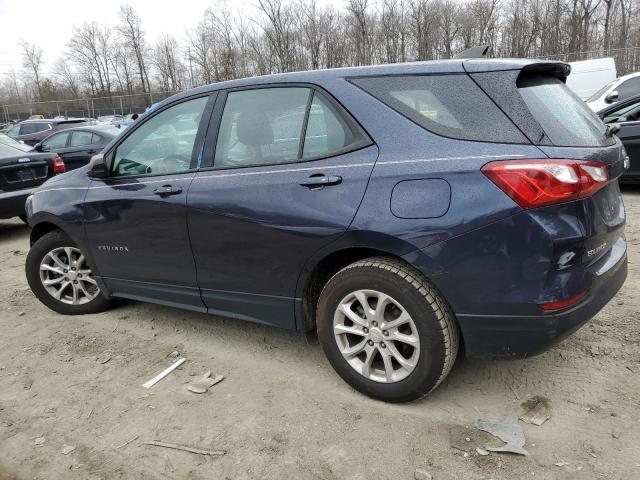 3GNAXHEV3KS515161 - 2019 CHEVROLET EQUINOX LS BLUE photo 2