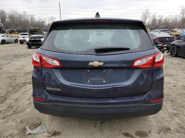 3GNAXHEV3KS515161 - 2019 CHEVROLET EQUINOX LS BLUE photo 6