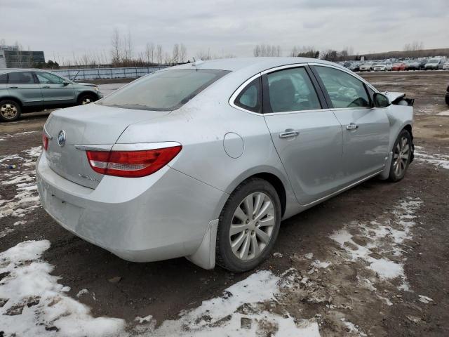 1G4PN5SK1E4168589 - 2014 BUICK VERANO SILVER photo 3