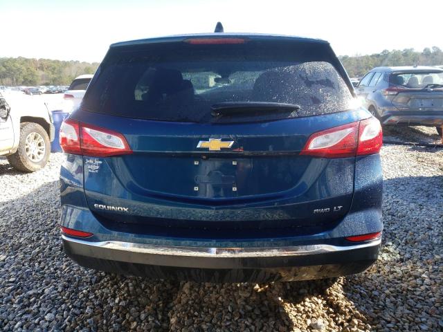 3GNAXUEV9ML350464 - 2021 CHEVROLET EQUINOX LT TEAL photo 6