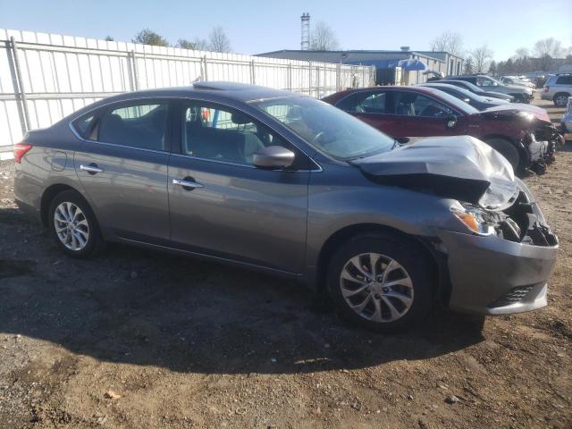 3N1AB7AP2HY389442 - 2017 NISSAN SENTRA S GRAY photo 4