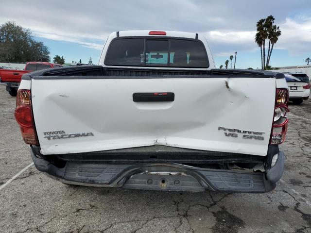 5TETU62N97Z444923 - 2007 TOYOTA TACOMA PRERUNNER ACCESS CAB WHITE photo 6