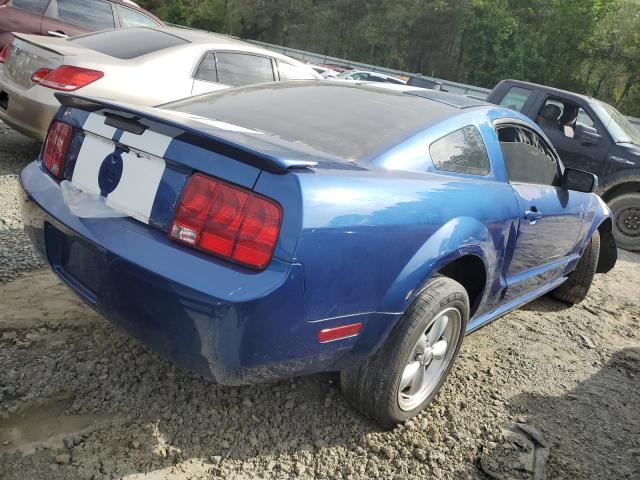 1ZVFT80N275244383 - 2007 FORD MUSTANG BLUE photo 3