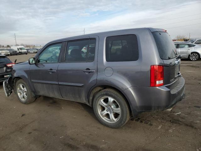 5FNYF4H57FB038747 - 2015 HONDA PILOT EXL GRAY photo 2