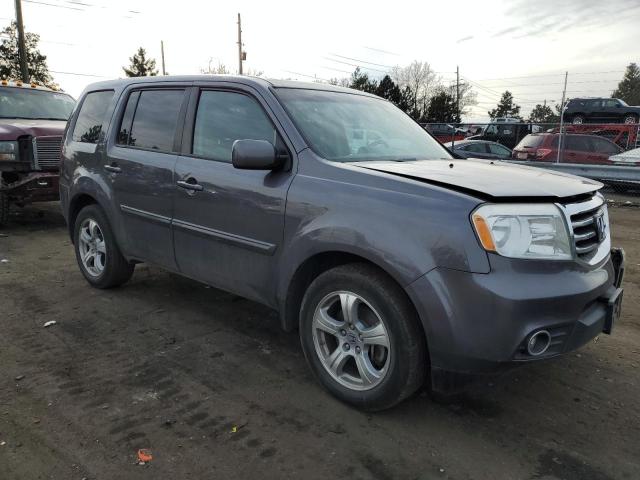 5FNYF4H57FB038747 - 2015 HONDA PILOT EXL GRAY photo 4