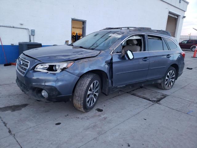 4S4BSANC7G3360091 - 2016 SUBARU OUTBACK 2.5I LIMITED BLUE photo 1