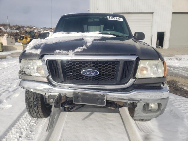 1FTZR45E05PA60836 - 2005 FORD RANGER SUPER CAB GRAY photo 5