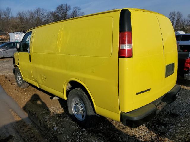 1GCWGFCA3C1183308 - 2012 CHEVROLET EXPRESS G2 YELLOW photo 2