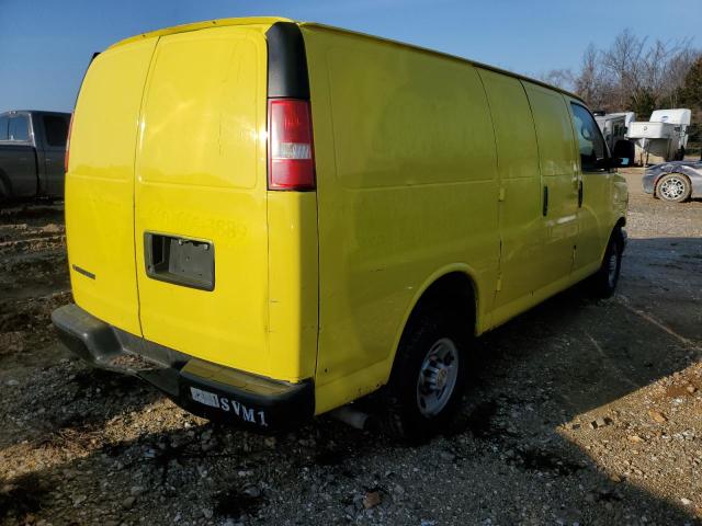 1GCWGFCA3C1183308 - 2012 CHEVROLET EXPRESS G2 YELLOW photo 3