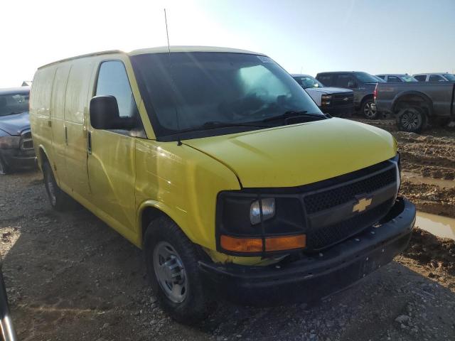 1GCWGFCA3C1183308 - 2012 CHEVROLET EXPRESS G2 YELLOW photo 4