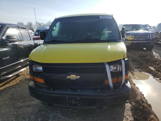 1GCWGFCA3C1183308 - 2012 CHEVROLET EXPRESS G2 YELLOW photo 5