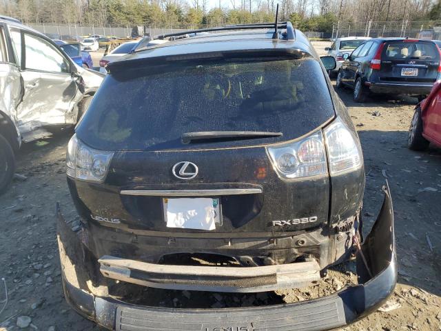 2T2HA31U35C057773 - 2005 LEXUS RX 330 BLACK photo 6