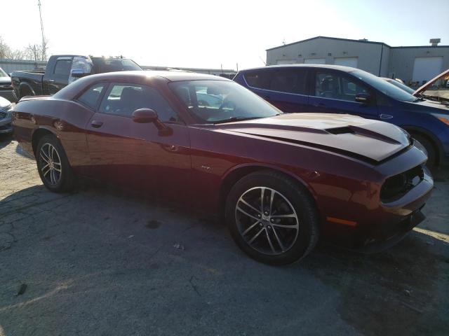 2C3CDZGG8JH205298 - 2018 DODGE CHALLENGER GT MAROON photo 4