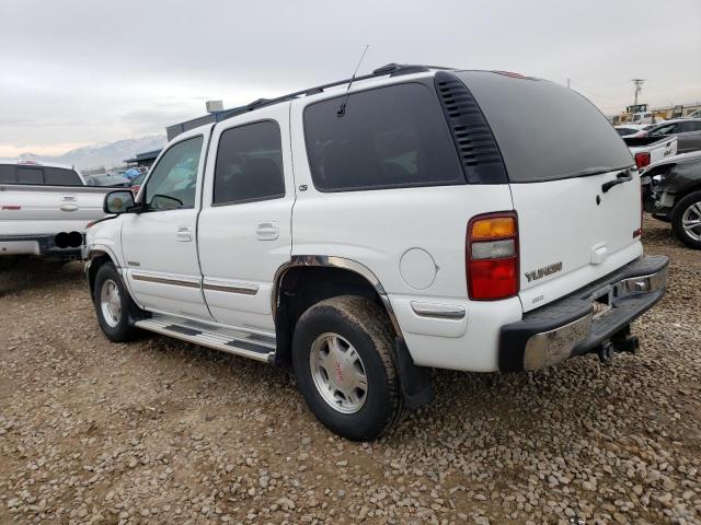 1GKEK13TX1J292381 - 2001 GMC YUKON WHITE photo 2