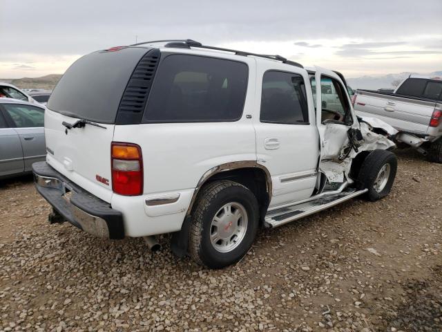 1GKEK13TX1J292381 - 2001 GMC YUKON WHITE photo 3