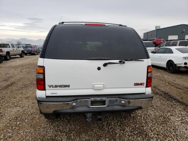 1GKEK13TX1J292381 - 2001 GMC YUKON WHITE photo 6