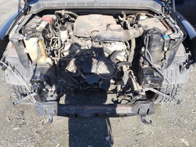 1N6BA0ED2BN325835 - 2011 NISSAN TITAN S BLACK photo 11