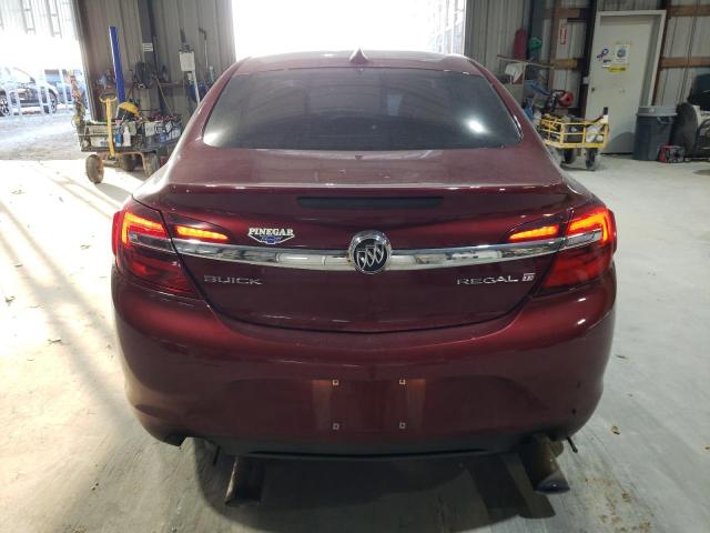 2G4GK5EX5G9149866 - 2016 BUICK REGAL MAROON photo 6