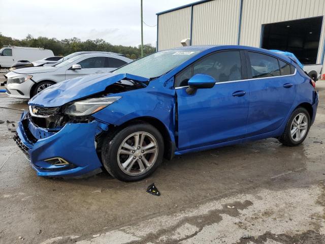 3G1BE6SM6HS574077 - 2017 CHEVROLET CRUZE LT BLUE photo 1