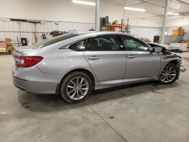 1HGCV1F15NA033521 - 2022 HONDA ACCORD LX GRAY photo 3