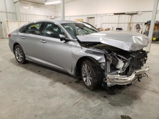 1HGCV1F15NA033521 - 2022 HONDA ACCORD LX GRAY photo 4