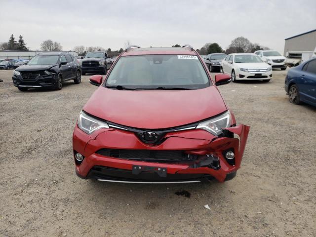 JTMRFREV9HJ166229 - 2017 TOYOTA RAV4 XLE RED photo 5