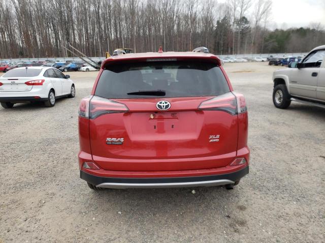 JTMRFREV9HJ166229 - 2017 TOYOTA RAV4 XLE RED photo 6