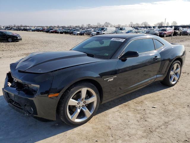 2G1FC1ED9B9120500 - 2011 CHEVROLET CAMARO LT BLACK photo 1