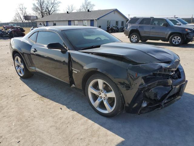 2G1FC1ED9B9120500 - 2011 CHEVROLET CAMARO LT BLACK photo 4